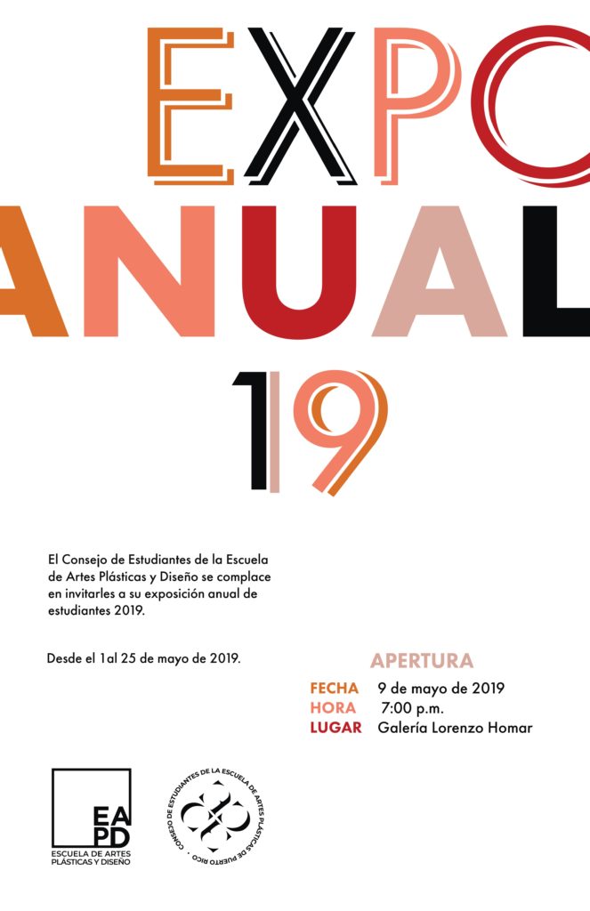Invitación de la Exposición Anual 2019