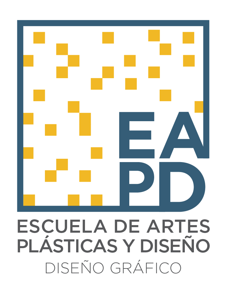 Pegatina logo del Departamento de Diseño Gráfico