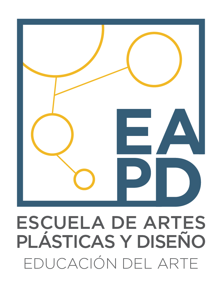 Pegatina logo del Departamento de Educación del Arte