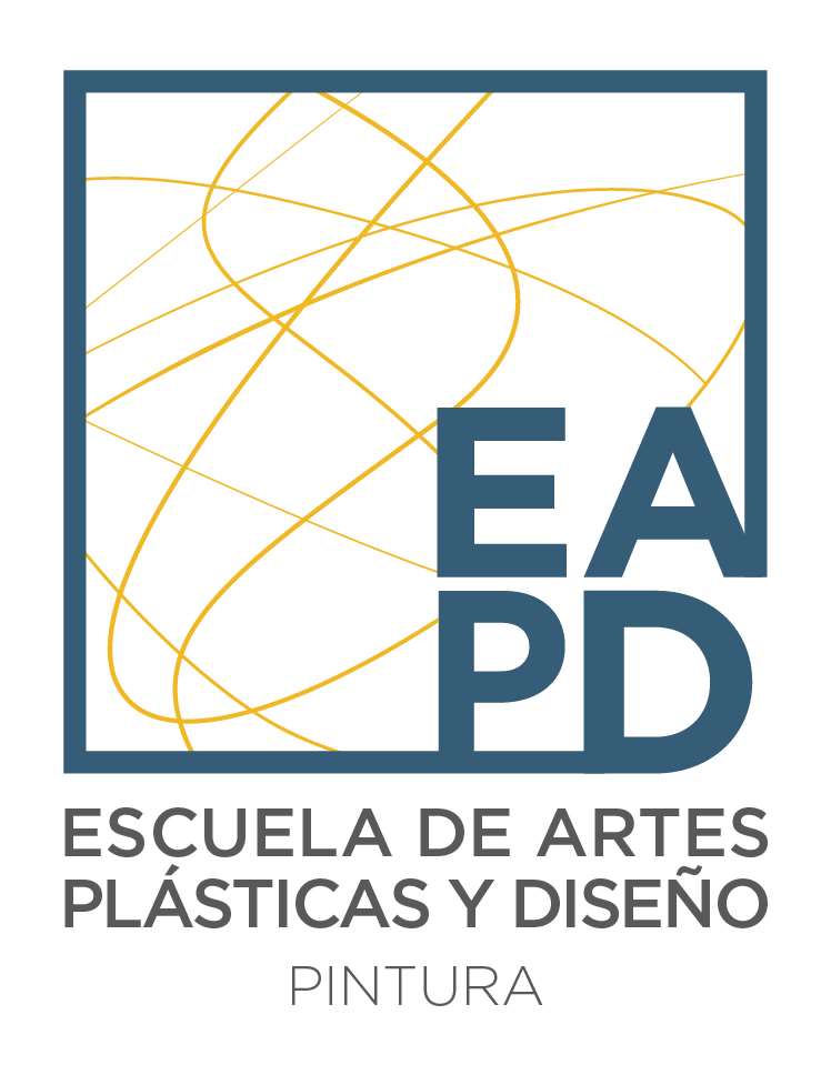 Pegatina logo del Departamento de Pintura